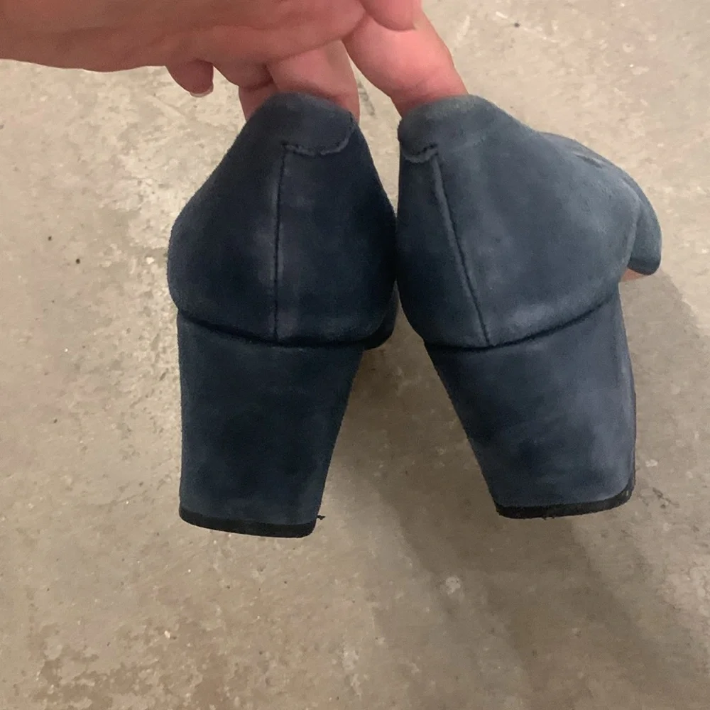 L'INTERVALLE Blue Heels - Picture 4 of 5